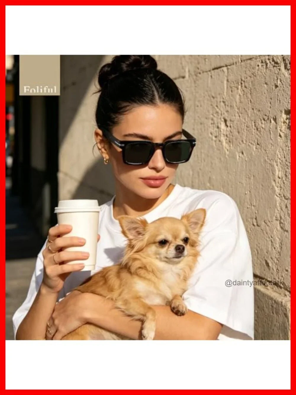 Retro Square Frame Sunglasses for Women Men Driving UV Protection HD Lens